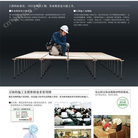 日本进口高架地板双层架空地板