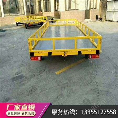 20吨重型牵引拖车 农用仓库用平板拖车