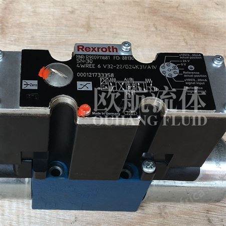 供应维修德国REXROTH力士乐比例阀4WREE 6 V32-22/G24K31/A1V