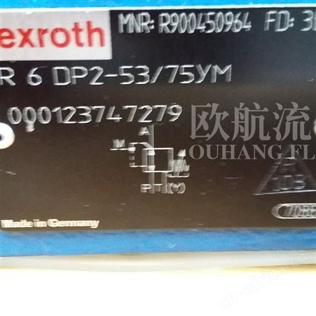供应 原装德国REXROTH力士乐减压阀DR 6 DP2-53-75YM