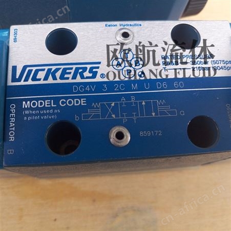 美国威格士VICKERS换向阀DG4V 3 2C M U D6 60