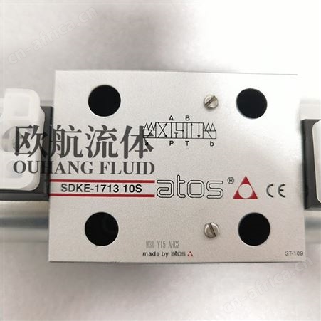 Atos电磁方向阀SDKE-1713 10S阿托斯方向控制阀