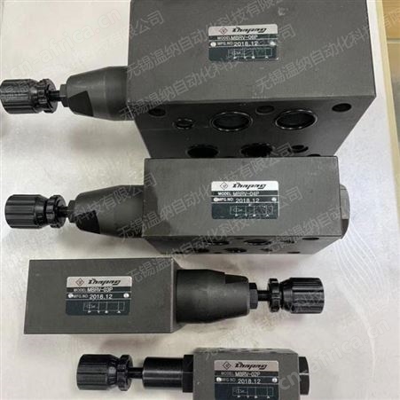 叠加式节流阀MSA-02-X，MSA-02-Y，MSA-03-X温纳液压阀