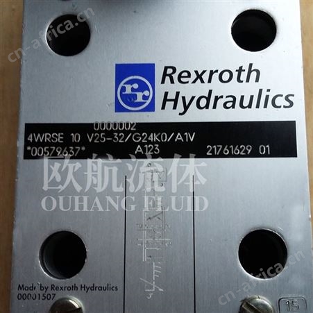 高精度比例换向阀REXROTH力士乐比例阀4WRSE 10 V25-32-G24K0-A1V