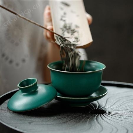 红素日式创意功夫茶具茶盘整套 50件起订不单独零售