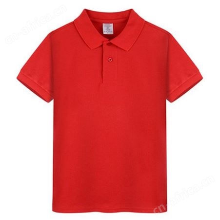 红素定制广告衫文化衫速干衣翻领短袖diy班服polo工作服印logo定做 500件起订不单独零售