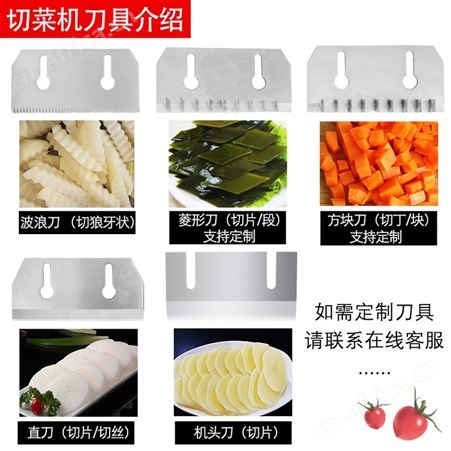 切菜机商用多功能全自动食堂用电动不锈钢土豆切片切丝机切丁机