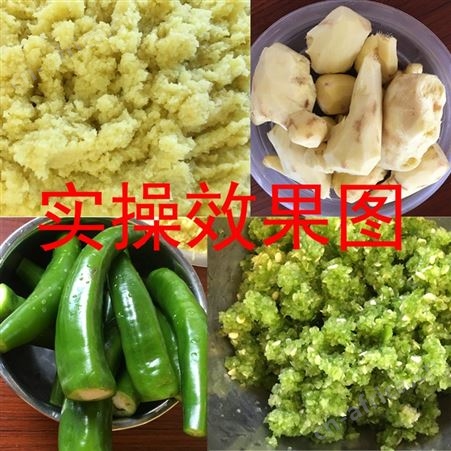 松泰牌蒜蓉机商用电动大容量搅捣蒜泥器绞肉打辣椒核桃花生粉碎机
