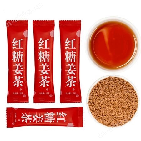 名启 现货 女生福利红糖姜茶调理大姨妈红糖水宫寒小袋装姜汁气血 支持代发