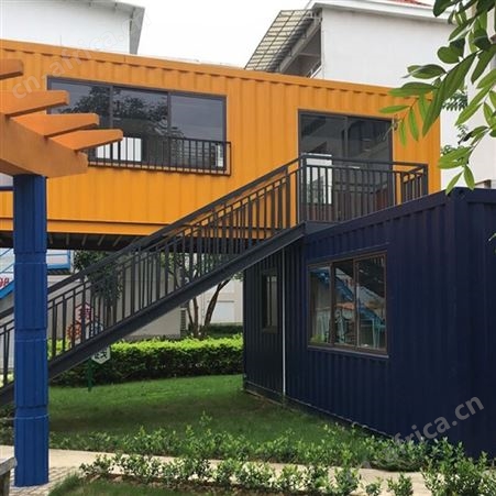 集装箱移动房屋快拼箱防火岩棉彩钢房简易临时活动板房阳光房定金