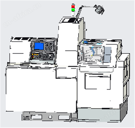 B20双主轴数控走心机