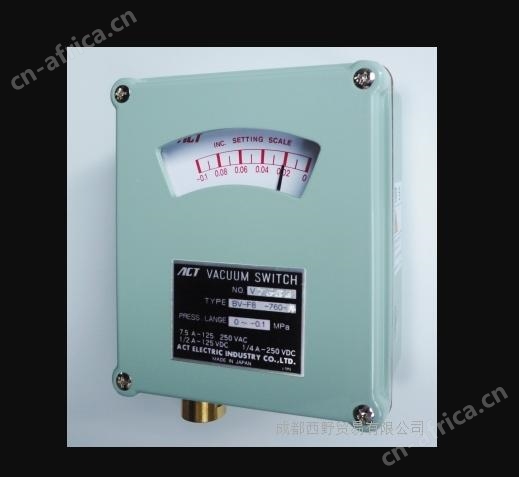 日本ACT電機工業压力开关BP-E500-500D 成都西野云南代理