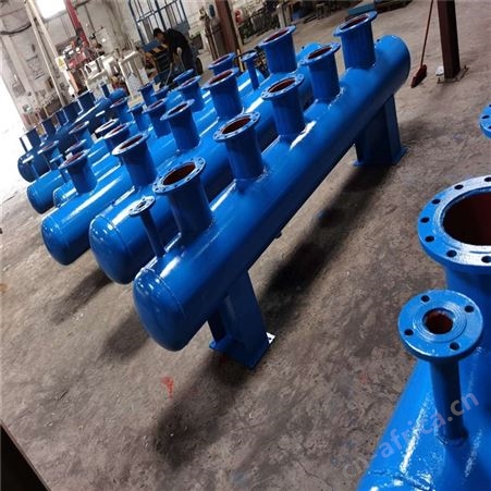 非标定做分水器 辽宁DN1200分集水器 不锈钢碳钢分集水器 葫芦岛
