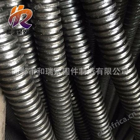 现货供应   梯形扣丝杆  高质量 【T型牙丝杠】   和瑞、