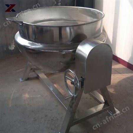 电加热夹层锅可定制 燃气带保温搅拌锅 正祥机械