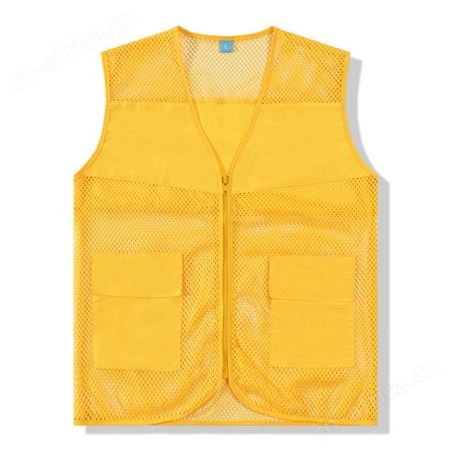 男士多口袋马甲摄影背心定做安全服广告衫志愿者工作服定制印logo