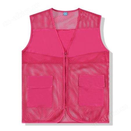 男士多口袋马甲摄影背心定做安全服广告衫志愿者工作服定制印logo