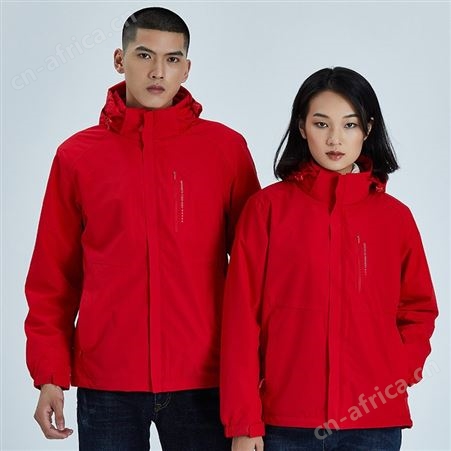 秋冬新款三合一冲锋衣男防风保暖两件套女情侣户外登山服印logo