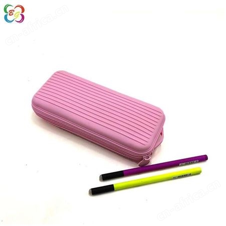 现模供应博高硅胶拉杆箱笔袋创意造型大容量硅胶笔袋