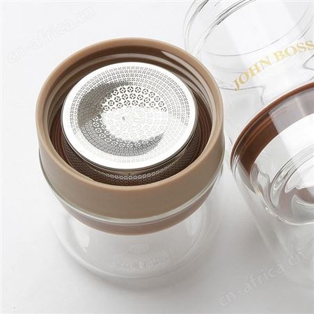 JOHN BOSS 随行泡茶杯 户外便携礼品 旅行礼品 礼品定制  礼品一件代发