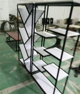 不锈钢展示架 厂家供应别墅/会所/西餐厅不锈钢红酒展示柜