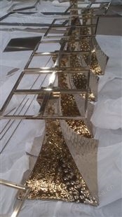 办公室圆形长方形不锈钢茶几 功夫茶不锈钢茶几