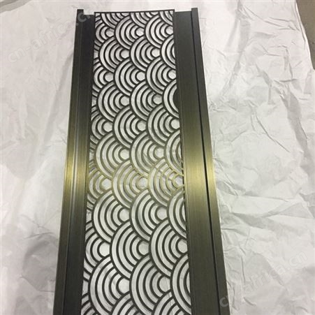 千鸟格不锈钢屏风 酒店大堂不锈钢花格隔断