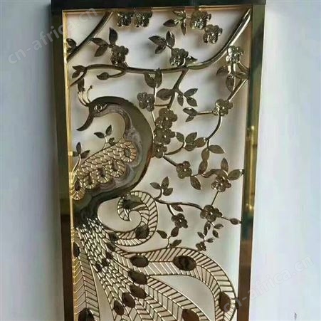 家具客厅不锈钢屏风 定做不锈钢屏风隔断