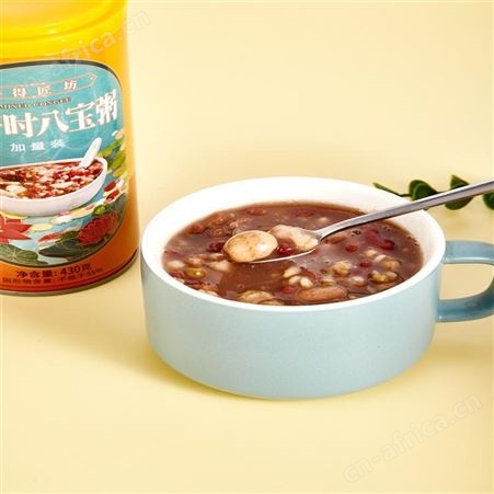 泰得匠坊 八宝粥系列桂圆莲子校园早代餐速食粥杂粮整箱批发