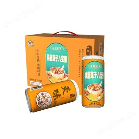 八宝粥整箱370g*6罐 桂圆莲子营养早餐粥 送礼给老人 批发 厂家代加工 泰好时
