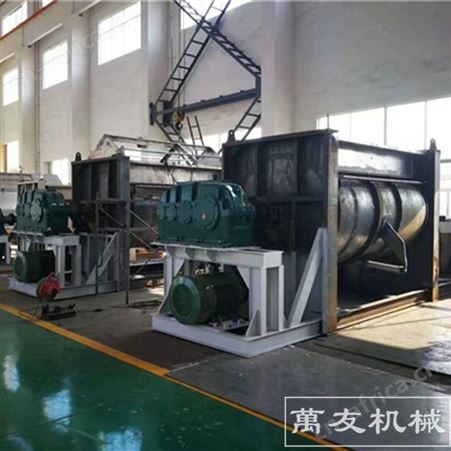 养猪场粪污处理有机肥生产线 小型鸭粪木屑堆肥生产线  厂矿实拍有机肥生产线设备