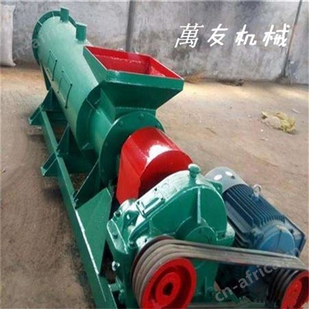 萬友大型滚筒式烘干机牛粪鸡粪干燥设备烘干效果好产量大