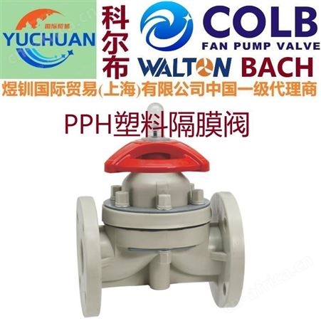 PVDF塑料隔膜阀，进口塑料PVDF隔膜阀，塑料隔膜阀，美国COLB科尔布隔膜阀