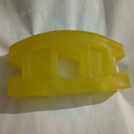 固定式矿车前端用橡胶碰头 聚氨酯矿车碰头耐抗击高弹性 金耀