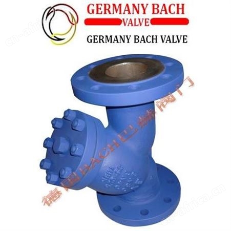德国BACH巴赫进口丝扣Y型过滤器 丝扣Y型过滤器