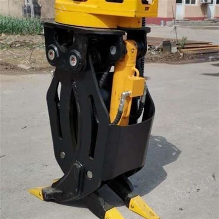 挖掘机液压旋转抓钢机 金耀