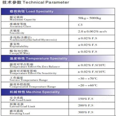 RM-S1-3T合金钢锐马配料秤用S型传感器