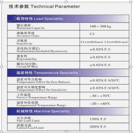 RUIMA SENSOR锐马料斗称传感器100kg_200kg