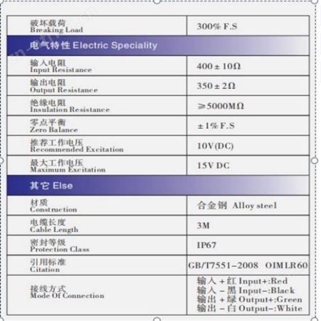 RUIMA SENSOR锐马料斗称传感器100kg_200kg