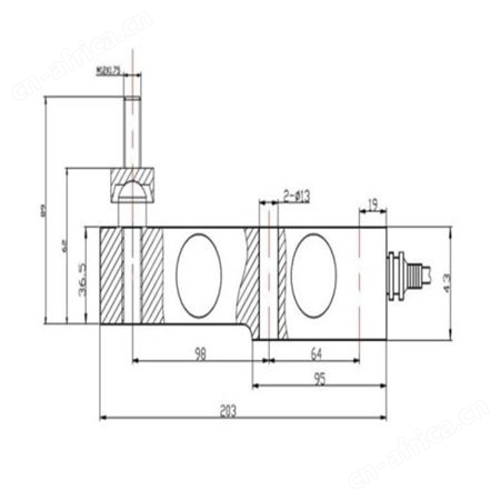 RUIMA锐马称重传感器RM-F7-300KG