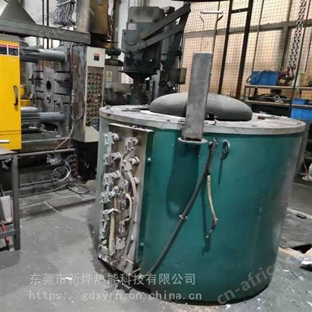 压铸机边熔炉 铸铝熔化炉 电阻式坩埚化铝机器 熔铝设备 电阻丝熔化炉