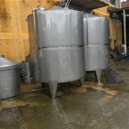 文轩立式酒容器 304不锈钢白酒罐 2吨不锈钢牛奶罐