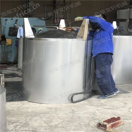卧式不锈钢储存罐 文轩 小区二次加压不锈钢水罐
