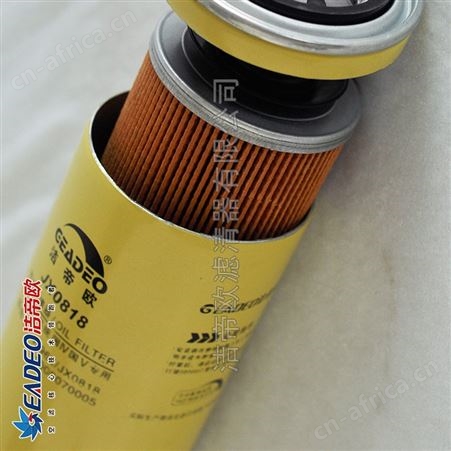 洁帝欧机油机油滤清器 JX0818重汽机油滤清器