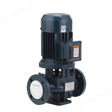 单级管道循环泵新界SGLR40-200A立式铸铁3kw热水冷水增压泵