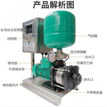 WILO威乐MHIL406小型变频恒压供水设备管道增压泵