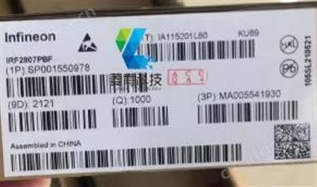 RF2807PBF场效应MOSE INFINEON/英飞凌 RF2807PBF TO-220 21+