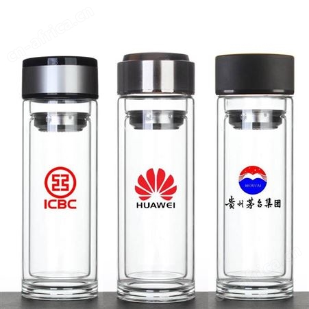 玻璃杯定制 广告水杯定做 玻璃保温杯定做