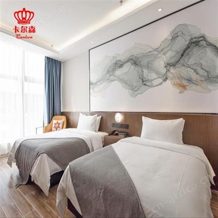 苏州卡尔森酒店家具-精品酒店民宿样板房实木床全套家具-定制批发