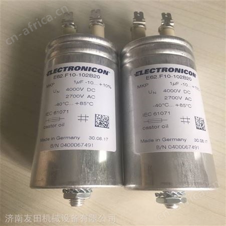 E62.F10-102B20电容德国Electronicon原装
